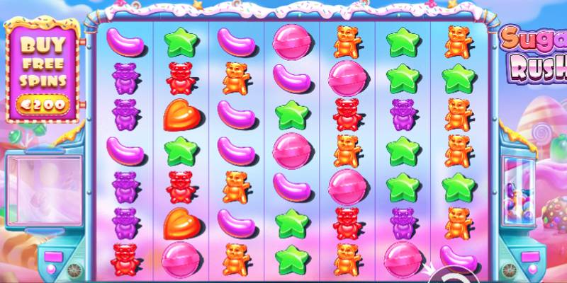 Quay hũ candy rush đầy sắc màu ngọt ngào